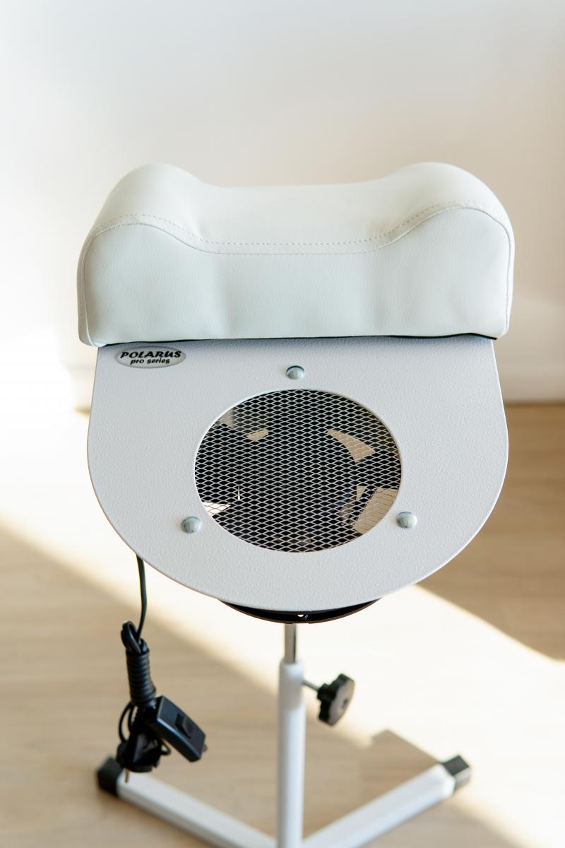 Pedicure dust collectors PD-PRO (white-plus) POLARUS with adjustable stand