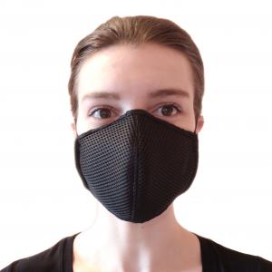 Маска защитная mask для маникюра (многоразовая) - черная | Цена