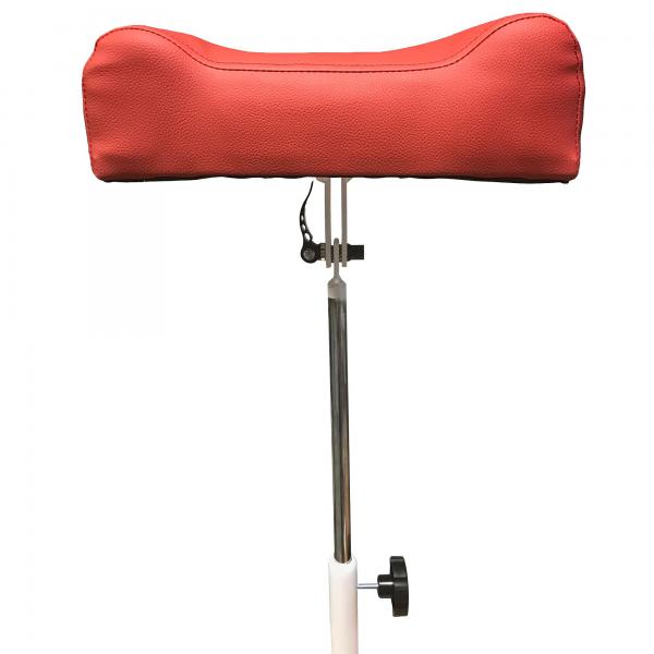 Подставка для педикюра Polarus с регулировкой наклона (красная подушка)